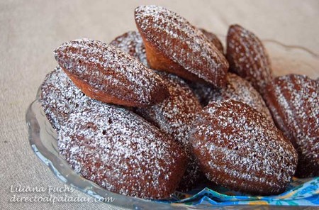 Madeleines de haba tonka. Receta