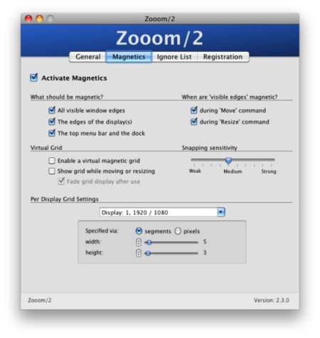 Zooom/2 mueve, redimensiona y alinea ventanas. Screencast en Applesfera