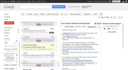 Gmail agrega un panel de vista previa de correos, al estilo Hotmail/Yahoo Mail