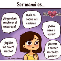 Las 20 graciosas ilustraciones de una madre que narran el día a día de la maternidad