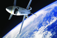 Viaje al espacio en jet de pasajeros
