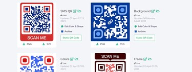 En esta web puedes generar códigos QR personalizados con diferentes colores, formas o hasta tu logo