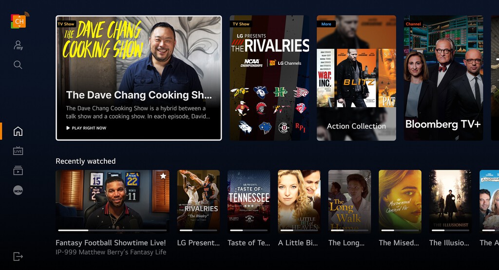 Si tienes una Smart TV de LG, ahora podrás ver gratis canales de TV sin antena de TDT de forma más sencilla  