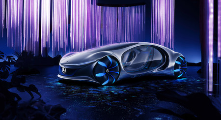Coches eléctricos y autónomos conectados como animales de 'Avatar': así ve Mercedes-Benz el futuro de la movilidad
