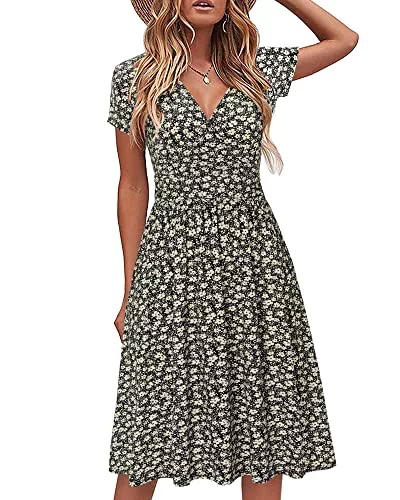 STYLEWORD Vestido Verano Mujer 