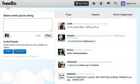 Heello, el clon de Twitter que ha lanzado el fundador de Twitpic