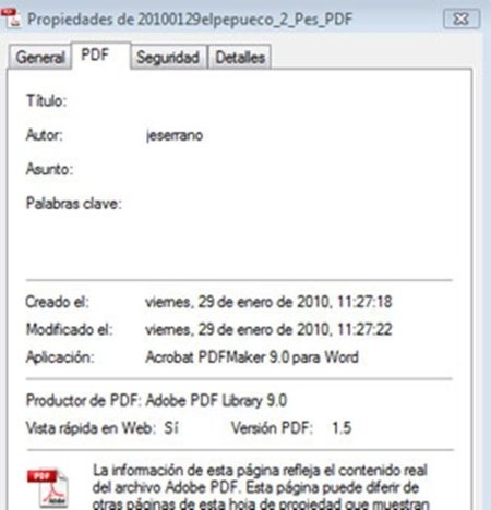 Vuelven las filtraciones, es la ley de Serrano