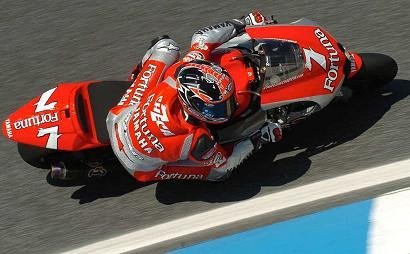 Checa deja buena impresión en Ducati