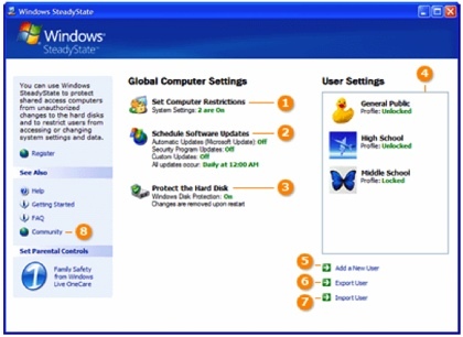 Windows SteadyState