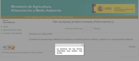 Plan PIMA Aire 2: ¡AGOTADO!