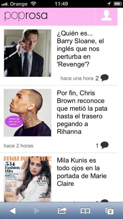 ¡Renovamos la versión móvil de Poprosa!