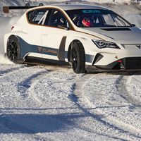 Cupra pone a prueba su e-Racer donde las pilas funcionan mejor, a -10°