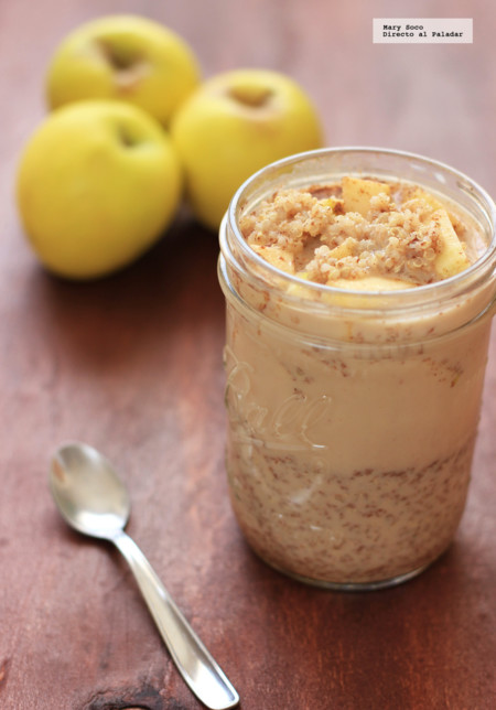 Quinoa con manzana y canela. Receta para el desayuno