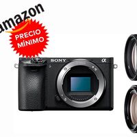A su precio más bajo hasta la fecha en Amazon, te puedes equipar con una Sony Alpha 6500 con objetivos 18-105mm y 70-300mm por sólo 1.835,57 euros