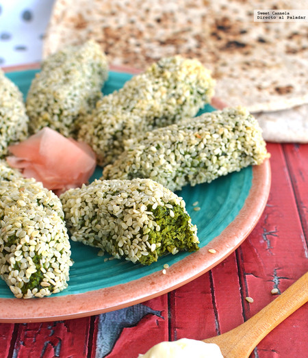 Falafel de Edamame. Receta Vegetariana