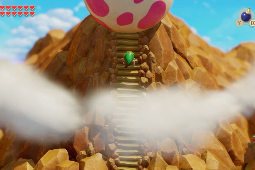 Así luce Tal Tal Heights de The Legend of Zelda Link's Awakening en un