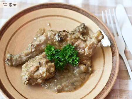 Conejo en salsa de almendras y brandy: una receta infalible