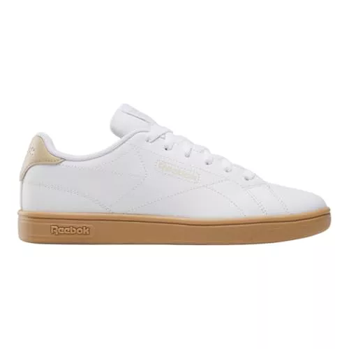 Reebok Court Clean, Zapatillas Mujer, Ftwrwhite Tan Sand, 38 EU