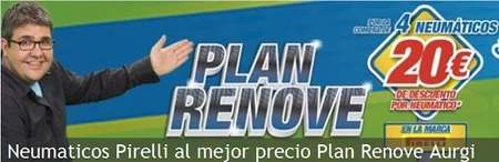 El plan renove de neumáticos llega a Aurgi