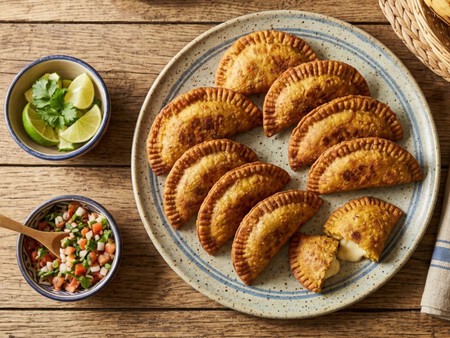 Cómo hacer empanaditas de plátano queso con solo 6 ingredientes: quedan doraditas, suaves y deliciosas para el desayuno o la merienda