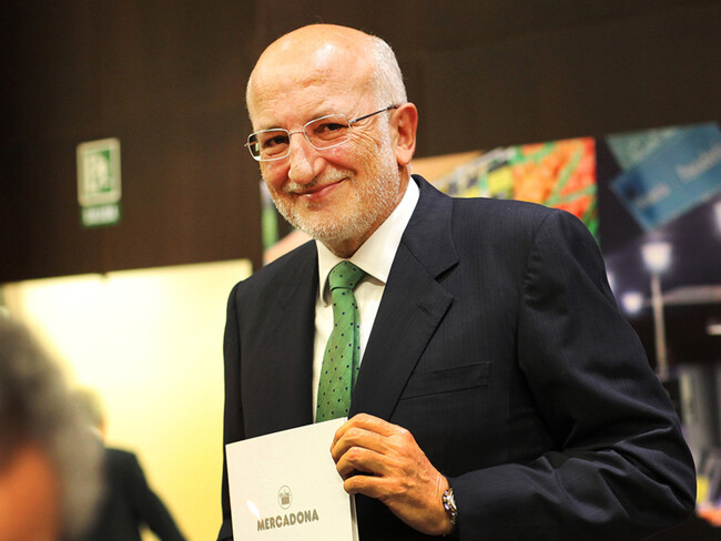 Juan Roig (76 años), sobre los 3.110 millones que Mercadona aporta en impuestos en España: "Estamos muy orgullosos de pagarlos"