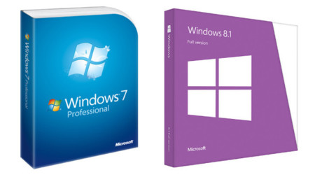 Windows 7 y Windows 8.1