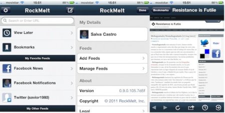Rockmelt lanza su aplicación para iOS