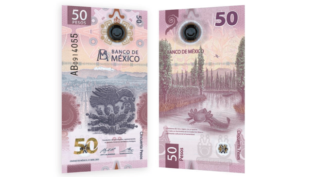 Más de 12 millones de pesos están guardados en México por un billete de 50 pesos con ajolote que muchos consideran un tesoro