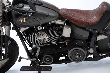 Harley Davidson Asiento Cocodrilo
