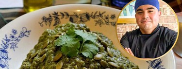 Ian Vergara, chef del restaurante Tagers: "para hacer un buen pipián la pepita tostada es lo que mejora todo"
