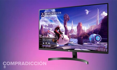 Este monitor gaming 2K de 32 pulgadas cuesta 90 euros menos esta semana en El Corte Inglés: LG 32QN600-B por 259 euros