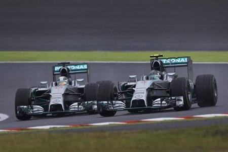 Hamilton y Rosberg