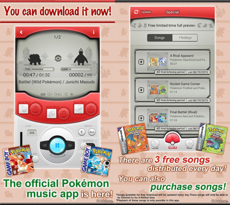 Pokémon Jukebox, un reproductor de música nostálgico pero con un planteamiento terrible