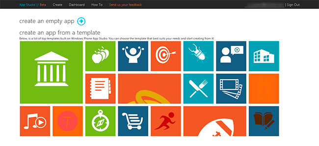 Windows Phone App Studio, portada