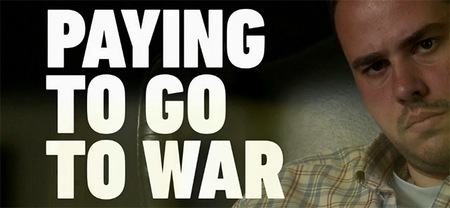Paying to go to war: un corto documental de Antonio Pampliega