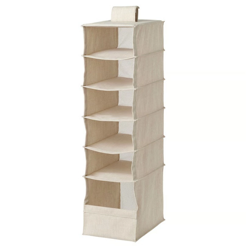 PURRPINGLA Almacenaje 6 compartimentos, colgante