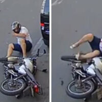 Resuelto el misterio de la moto sin conductor que atropelló a otro motorista: fue un intento de asesinato 