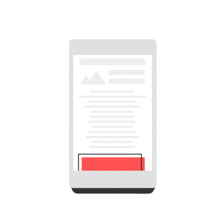 モバイルの 30% を超える広告密度の 10 件のコピー