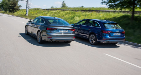 Audi A4 Avant g-tron y A5 Sportback g-tron