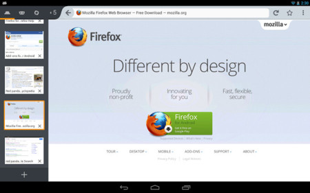 Firefox 22 para Android