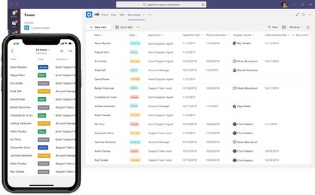 Microsoft ya ofrece la función Lists dentro de Teams, para todos los usuarios que estén suscritos a Microsoft 365