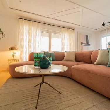 Así fue la reforma de esta casa de Jaén, con una cocina y salón-comedor independientes pero con conexión visual