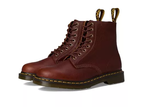 Dr. Martens - Botas Planas 1460 Pascal Hombre Marron - 44