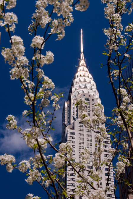 Rascacielos Nueva York primavera