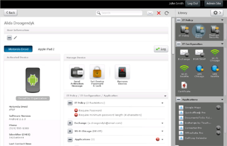 RIM lanza BlackBerry Mobile Fusion