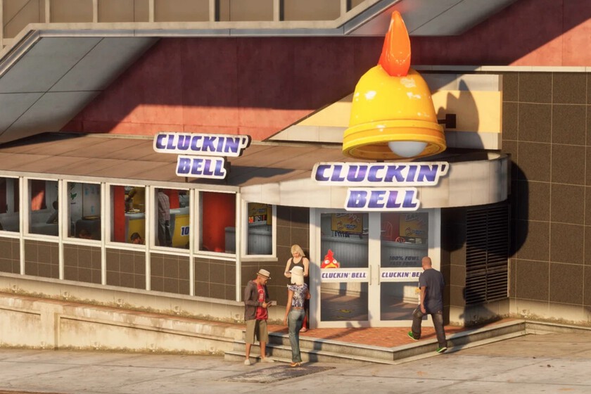 El día en que una cadena de restaurantes montó un Cluckin&#39; Bell de GTA en la vida real tan bien que Take-Two tuvo que intervenir