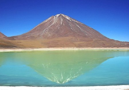 La Laguna verde de Potosí (Bolivia)