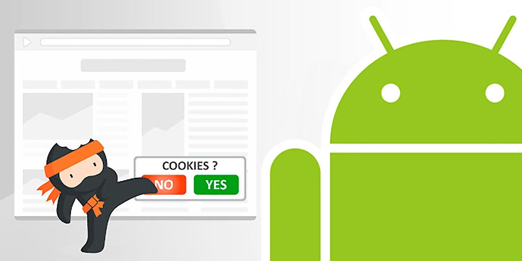 Cómo quitar el aviso de cookies en un navegador Android con la extensión Ninja Cookie