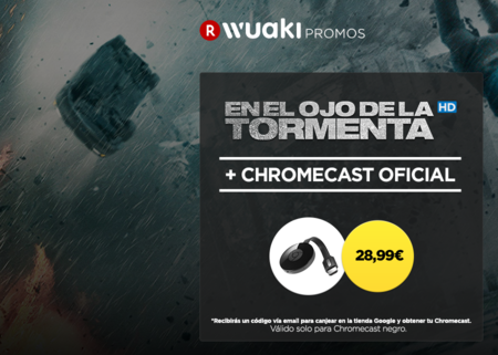 Google Chromecast + En el ojo de la tormenta por 28,99 euros y envío gratis
