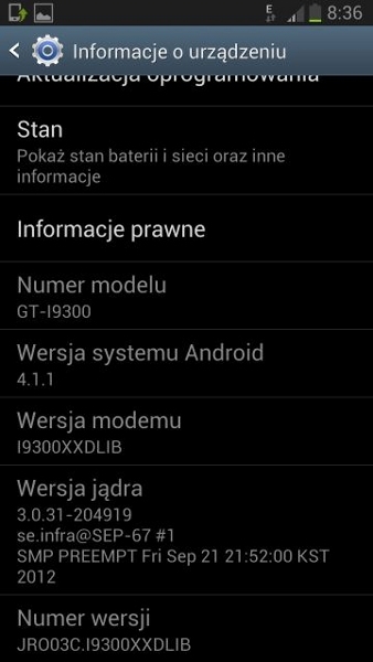 Samsung Galaxy SIII se actualiza oficialmente, desde hoy, a Android 4.1 Jelly Bean